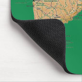 India Map Mousepad Muismat (Hoek)