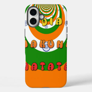 INDIA MATATA HAKUNA iPhone 16 PLUS HOESJE
