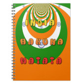 INDIA MATATA HAKUNA NOTITIEBOEK (Voorkant)