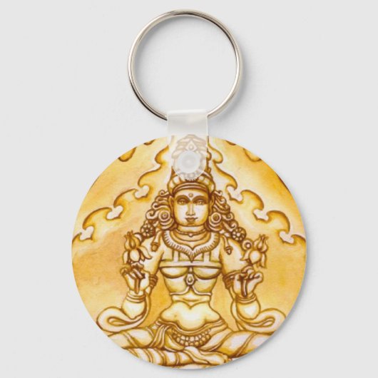 India Meditation Sleutelhanger (Voorkant)