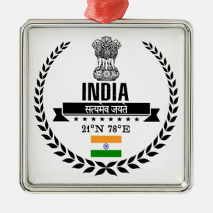 India Metalen Ornament