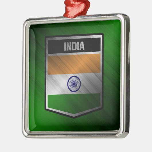 India Metalen Ornament (Links)