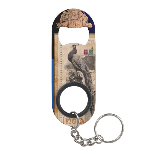 "India" Mini Flessenopener (Achterkant)