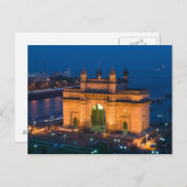 INDIA, Mumbai (Bombay): Gateway of India / Briefkaart (Voorkant / Achterkant)
