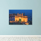 INDIA, Mumbai (Bombay): Gateway of India / Canvas Afdruk (Insitu (Houten vloer))