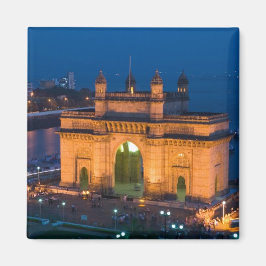 INDIA, Mumbai (Bombay): Gateway of India / Magneet (Voorkant)