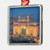 INDIA, Mumbai (Bombay): Gateway of India / Metalen Ornament (Links)