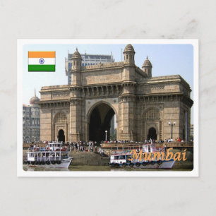India - Mumbai - Briefkaart