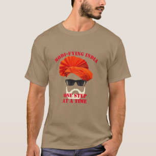 India Narendra Modi is trots op zijn land T-shirt