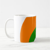 India Nationale Vlag Kleuren Design met "Hakuna Ma Koffiemok (Links)