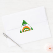 India Nationale vlag kleuren ontwerp. Hakuna Matat Sticker (Envelop)
