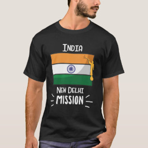 India New Delhi Mormon LDS Missionaris T-shirt