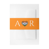 India paar bruiloft uitnodigingen wikkel (Voorkant Voorbeeld)