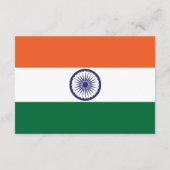 India paar informatiekaartje (Achterkant)