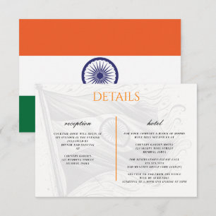 India paar informatiekaartje