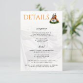 India paar informatiekaartje (Staand voorkant)