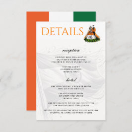 India paar informatiekaartje