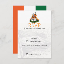 India paar RSVP kaartje