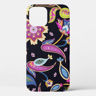 India Paisley Naadloos Bloemen Ornament Case-Mate iPhone Case