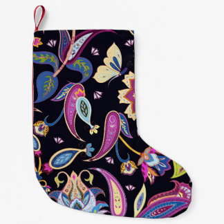 India Paisley Naadloos Bloemen Ornament Kleine Kerstsok