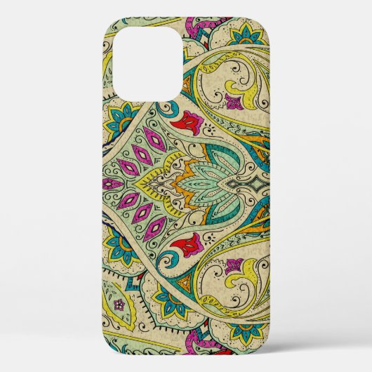 India paisley patroon, Boheemse grens. Case-Mate iPhone Case (Achterkant)
