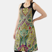 India paisley patroon, Boheemse grens. Schort (Insitu)