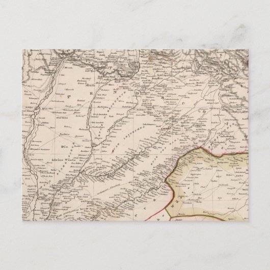 India, Pakistan Briefkaart (Voorkant)