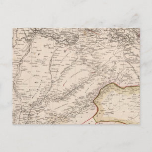 India, Pakistan Briefkaart