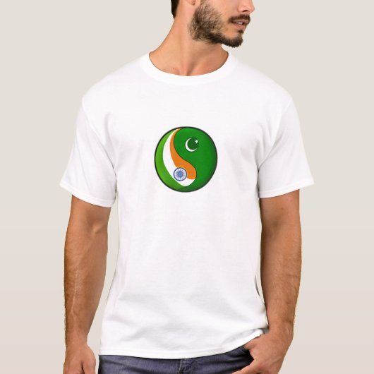 India + Pakistan in Harmony T-shirt (Voorkant)