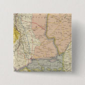 India, Pakistan Vierkante Button 5,1 Cm (Voorkant)