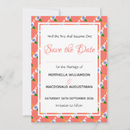 INDIA Patriotische Trouwdag Speciale Viering Koraa Save The Date