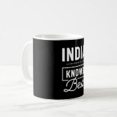 India Persoonlijke naam Birthday Gift Koffiemok (Voorkant links)