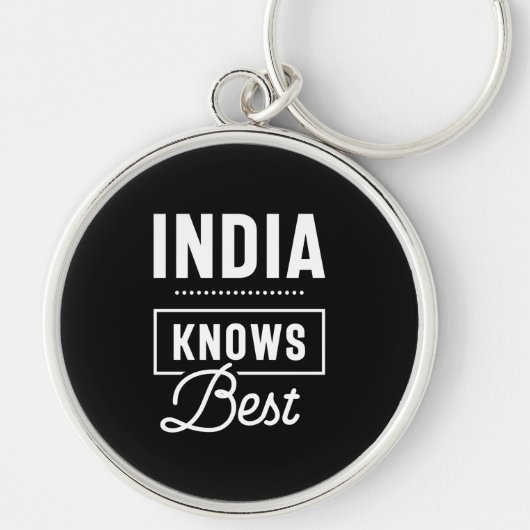 India Persoonlijke naam Birthday Gift Sleutelhanger (Voorkant)