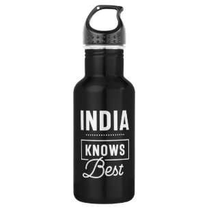 India Persoonlijke naam Birthday Gift Waterfles