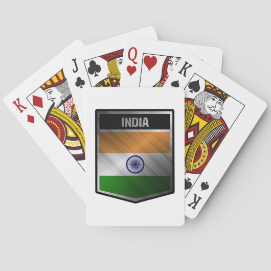 India Pokerkaarten (Achterkant)
