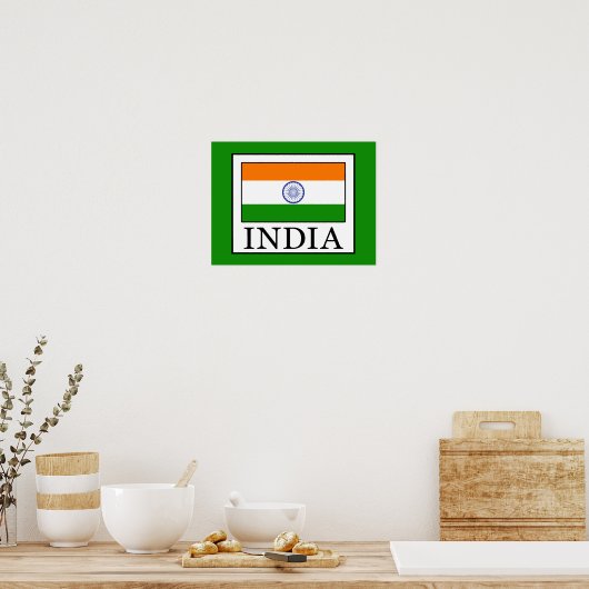 India Poster (Keuken)
