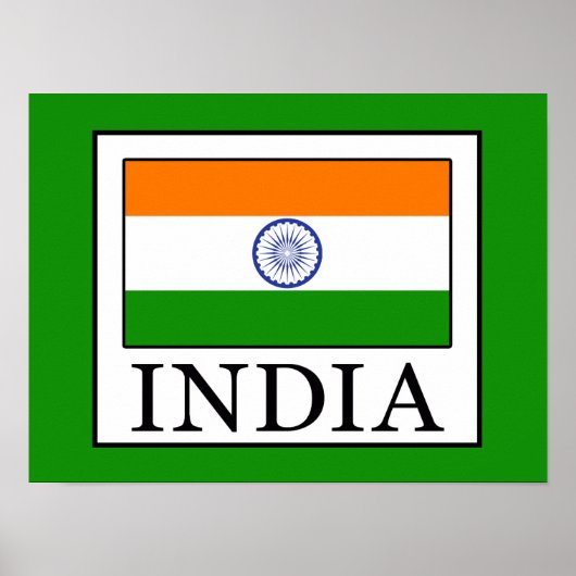 India Poster (Voorkant)