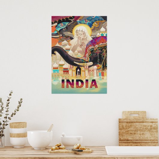 INDIA POSTER (Keuken)