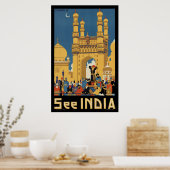 India Poster (Keuken)