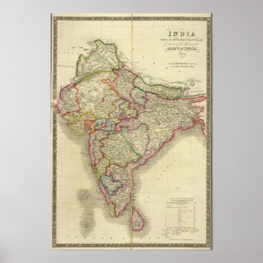 India Poster (Voorkant)