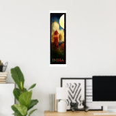 India Poster (Thuiskantoor)