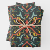 India print patroon inpakpapier vel (In situ)