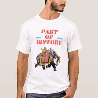 India | Rajasthan Heritage Cultuur Script katoen T-shirt