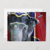 India, Rajasthan, Jaipur. Amber Fort Briefkaart (Voorkant / Achterkant)