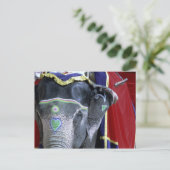 India, Rajasthan, Jaipur. Amber Fort Briefkaart (Staand voorkant)