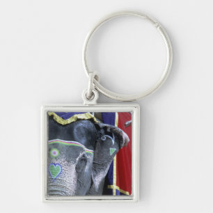 India, Rajasthan, Jaipur. Amber Fort. Sleutelhanger