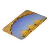 India, Rajasthan, Jaisalmer. Sandsteenkoepels Magneet (Linkerzijde)