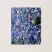 INDIA, Rajasthan, Jodhpur: Blauwe stad Jodhpur Legpuzzel (Verticaal)