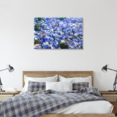 INDIA, Rajasthan, Jodhpur: Blue City of Jodhpur Canvas Afdruk (Insitu (Slaapkamer))