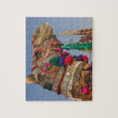 INDIA, Rajasthan, Pushkar: PUSHKAR CAMEL FAIR; Legpuzzel (Verticaal)